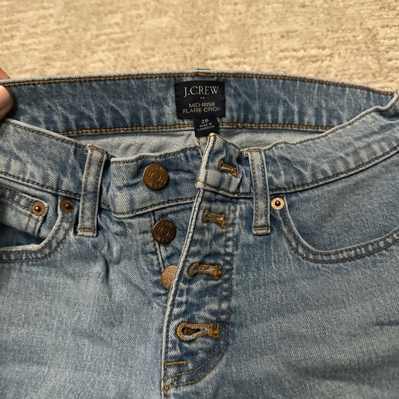 J. Crew Light Blue Straight Leg Jeans - Picture 2 of 4